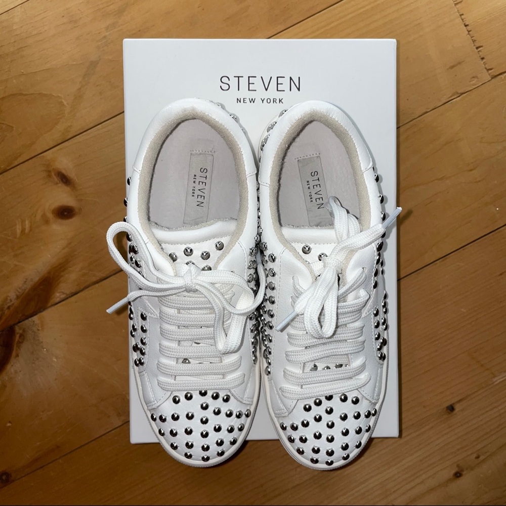 Riled Studded Sneakers